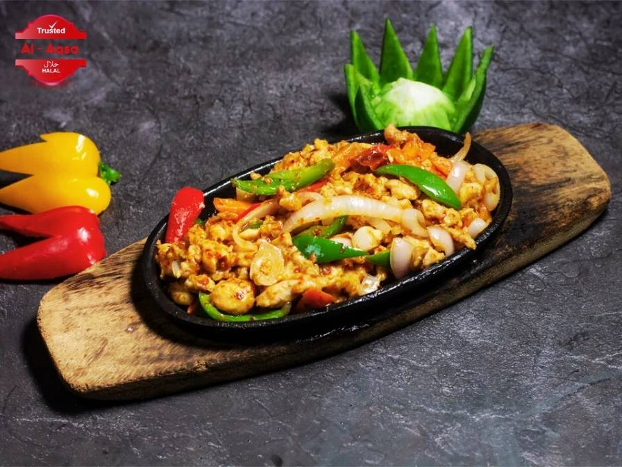 Sizzling Chicken at Top Halal Chinese Restaurants